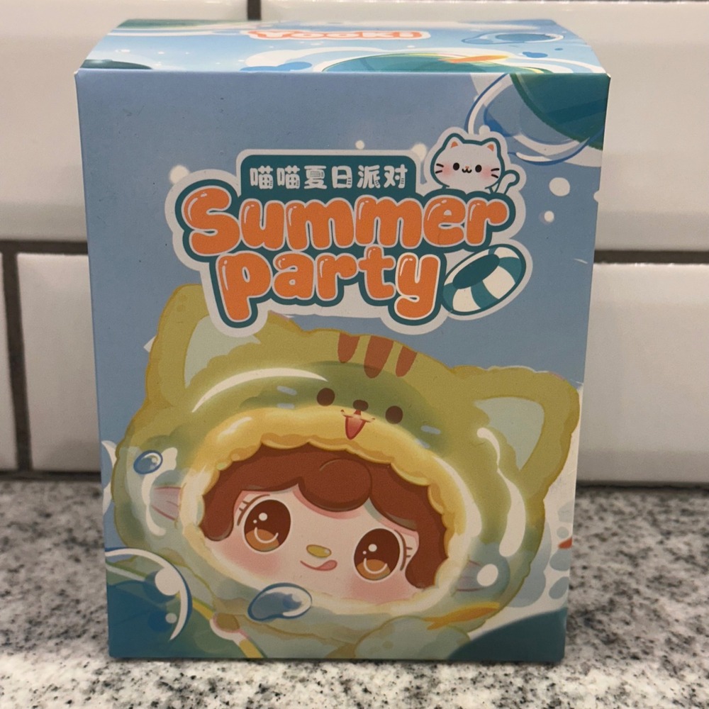 Yalli Studio Meow Meow Summer Party Blind‎ Box Series 1 Collectible Toy